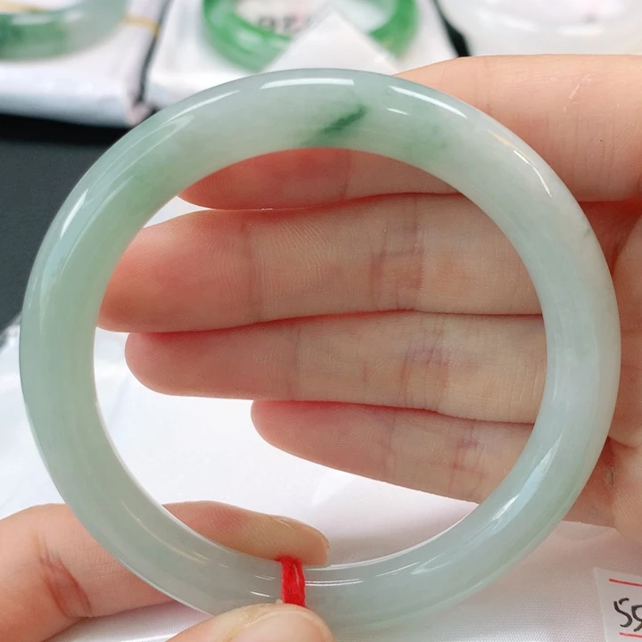 未镶嵌手镯翡翠翡翠手镯55圆