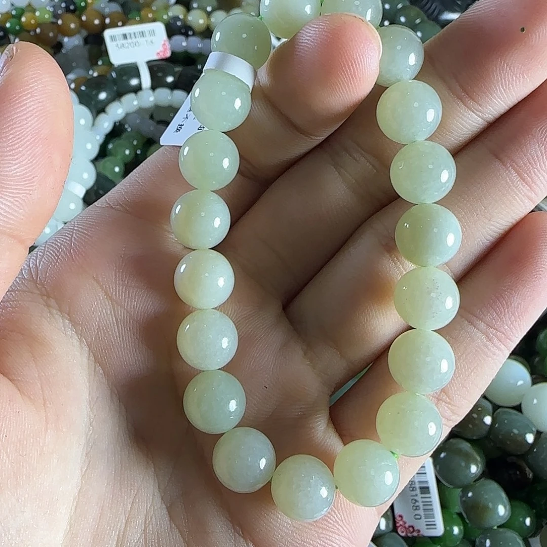 和田玉手链未镶嵌7