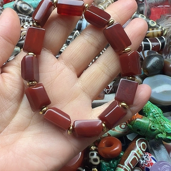 玛瑙/玉髓未镶嵌颈饰