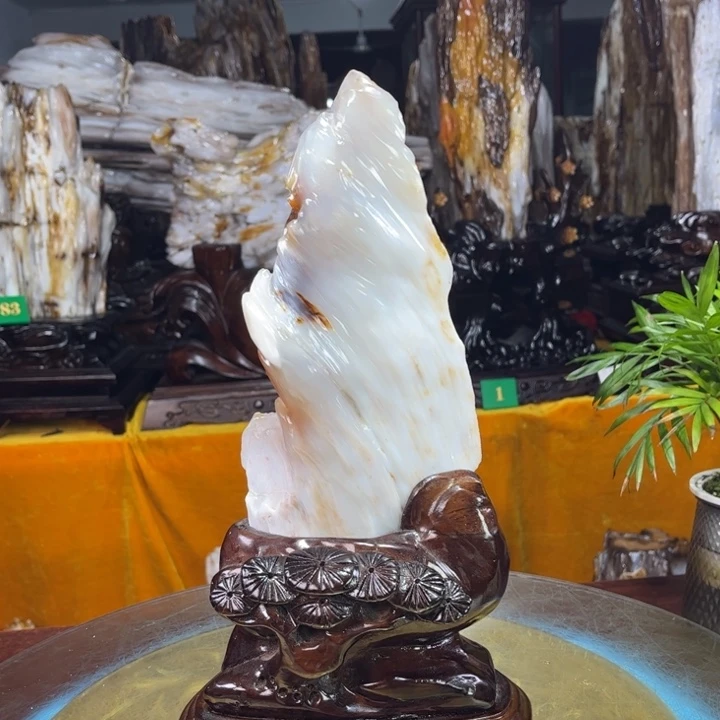 石材树化摆件家居饰品