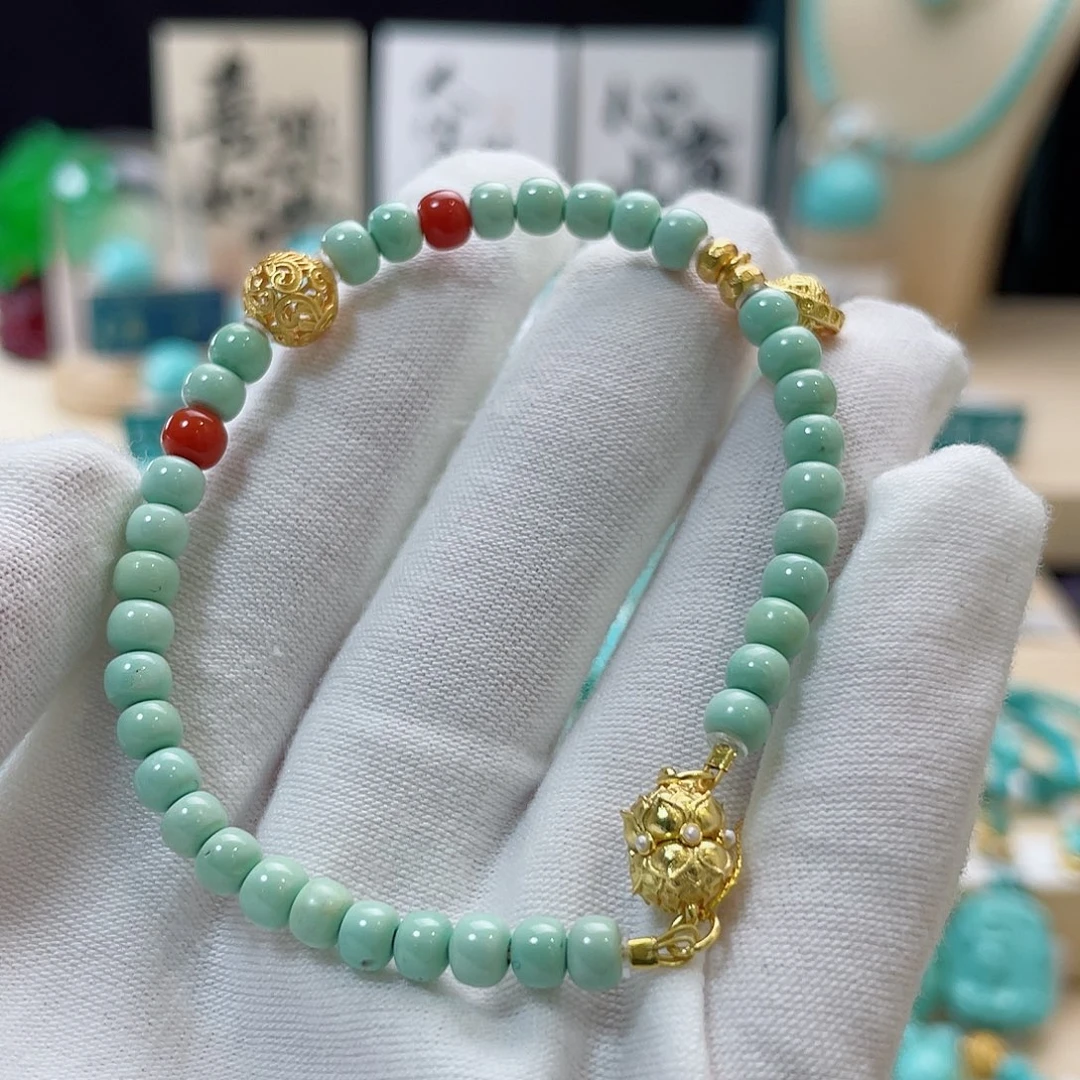 绿松石珠宝奇石未镶嵌