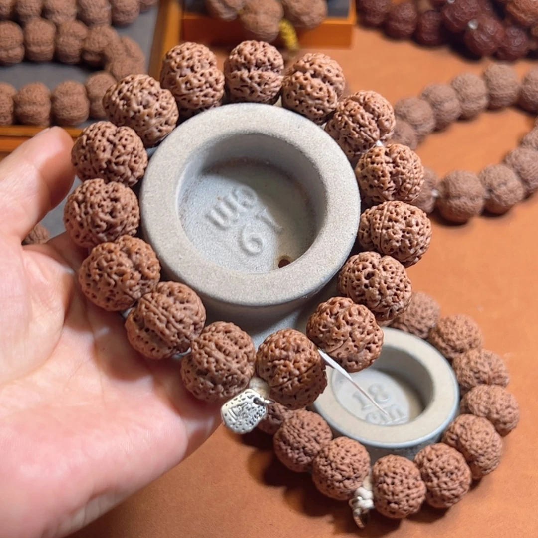 用***6金刚菩提手串21金标级高端梁一念大金刚菩提