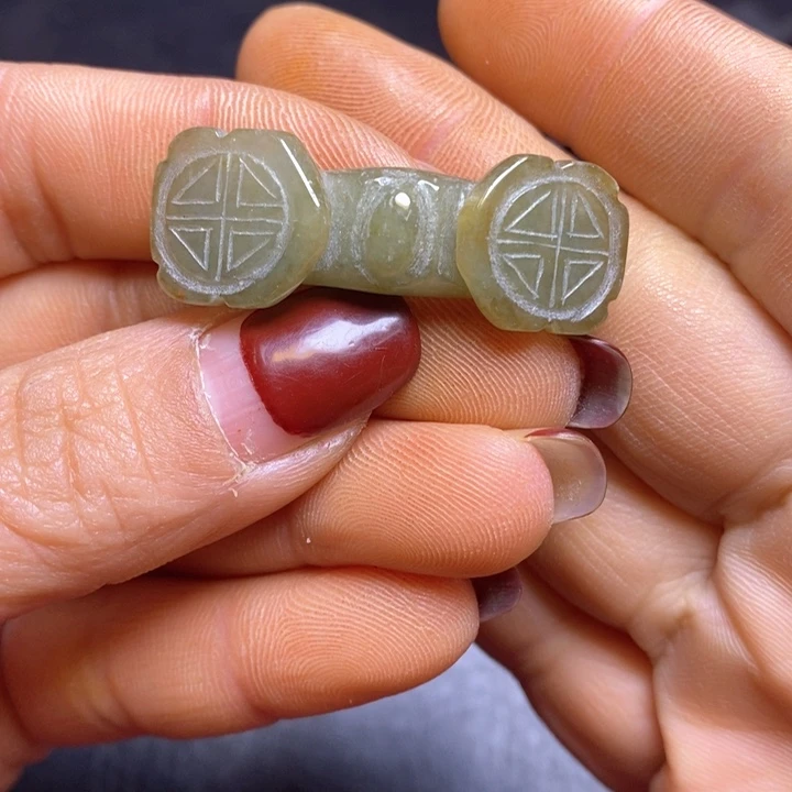 和田玉（糖玉）挂件未镶嵌