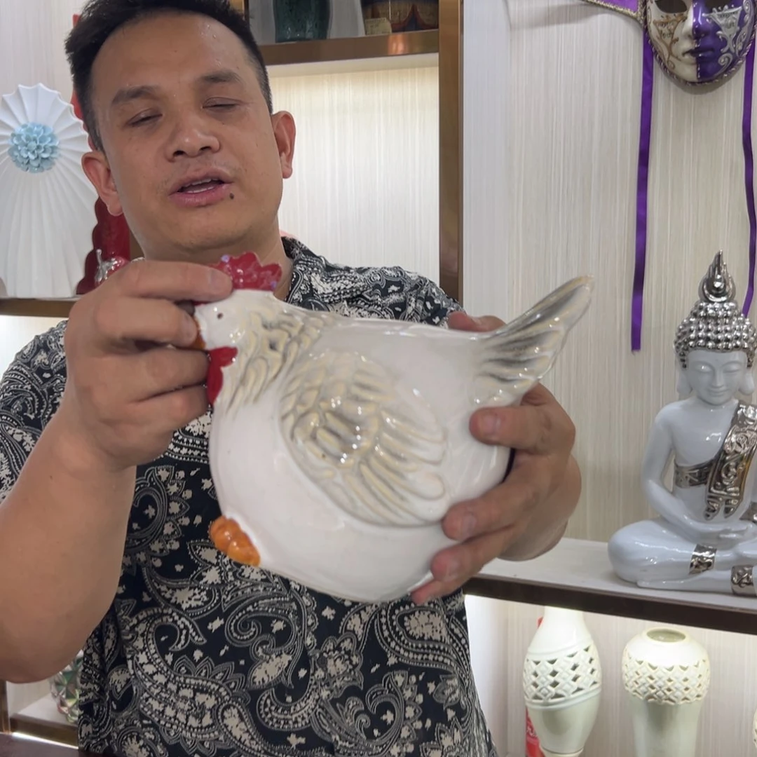 瓷片27 号高温陶瓷工艺饰品（部分微瑕）
