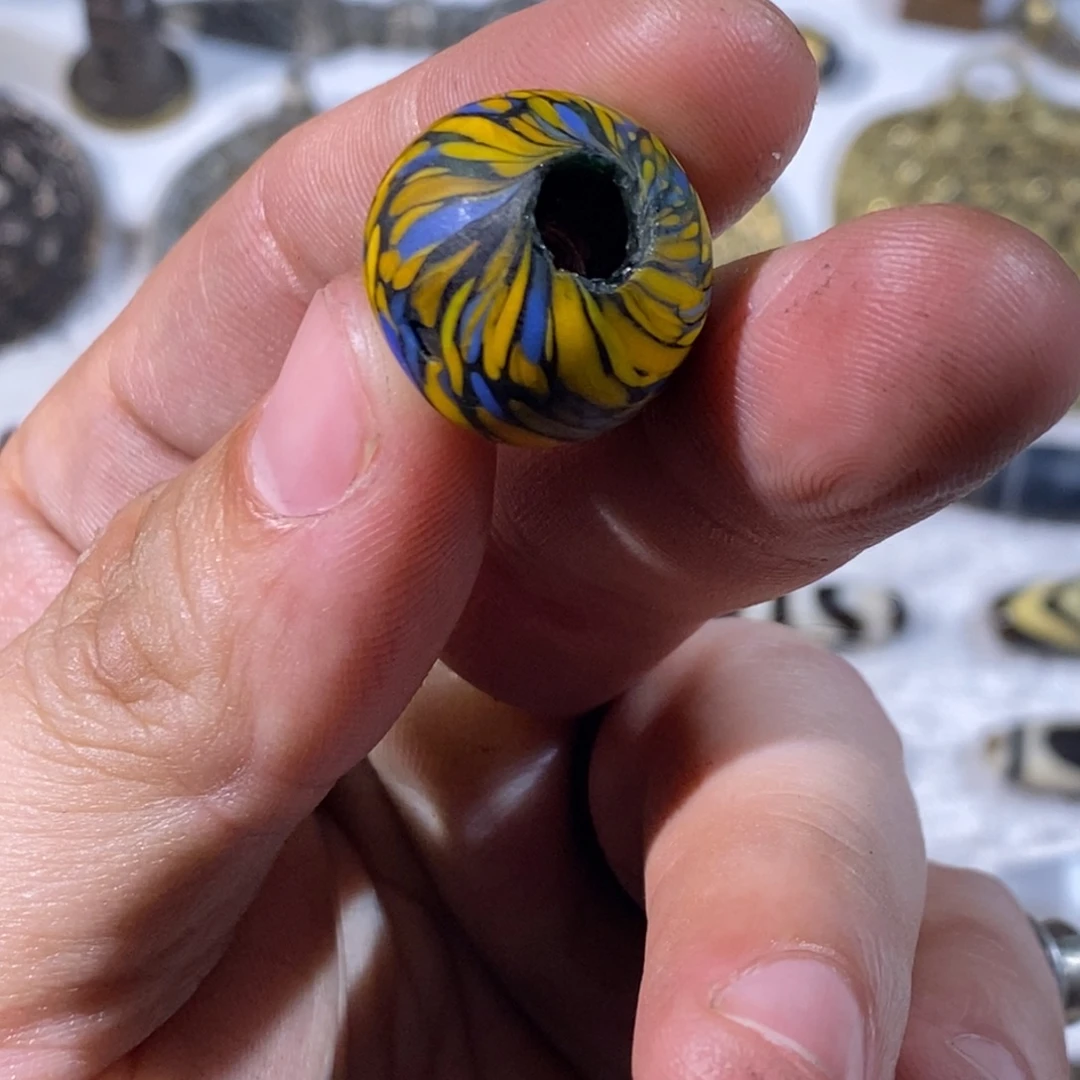晨***k核桃手串/手链老搅胎珠子一个lll