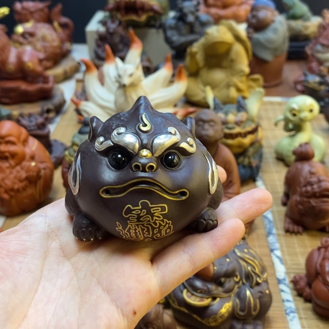 紫砂茶宠大概比较近
