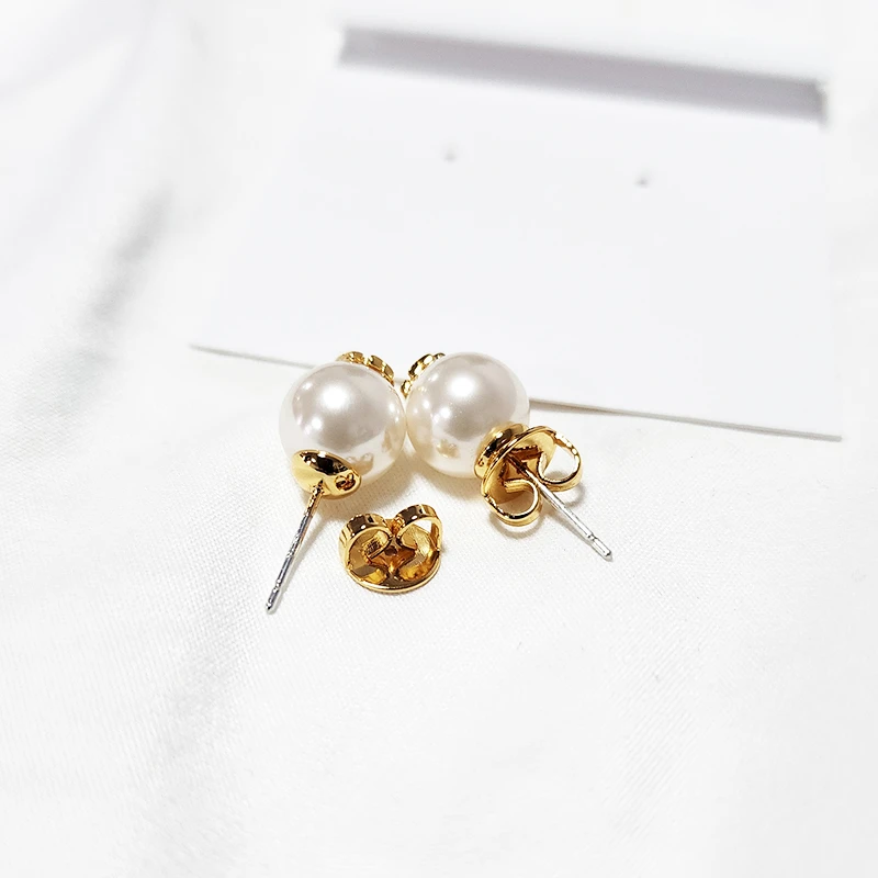 【1对】摩瑟CDP【TB白珠耳饰-金色】HAZC玻璃花瓶摆件陶瓷花盆