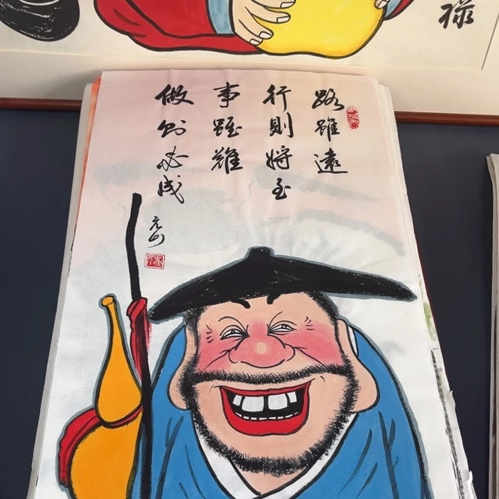 国画禅意画宣纸手绘作品