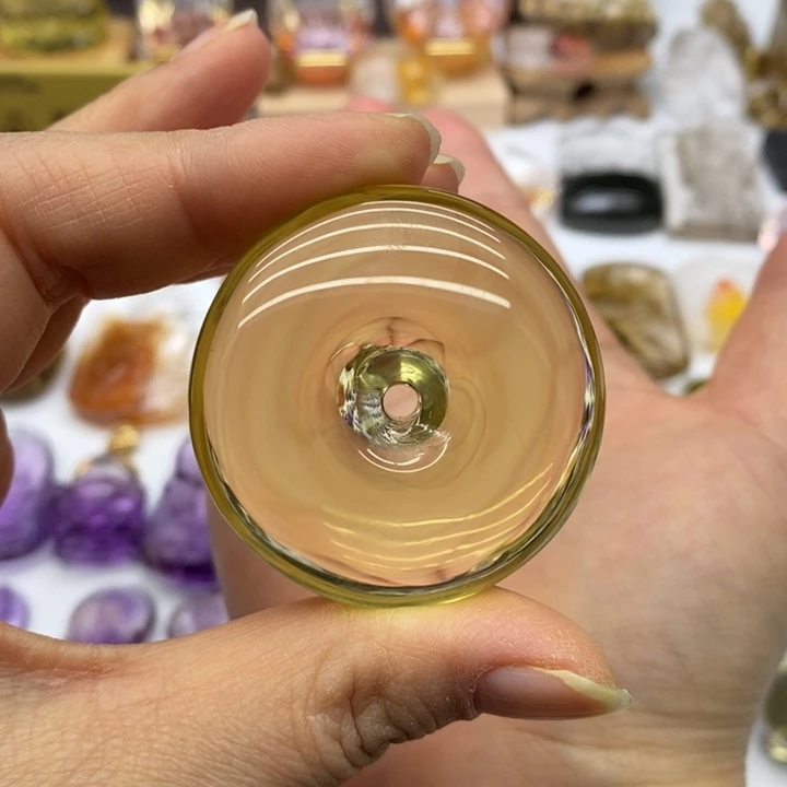 水晶颈饰未镶嵌快**人定制