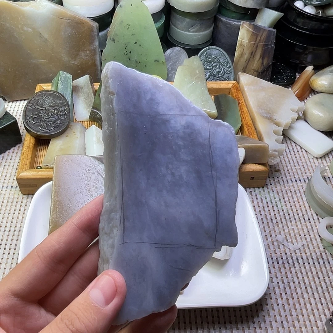 未镶嵌和田玉珠宝半成品