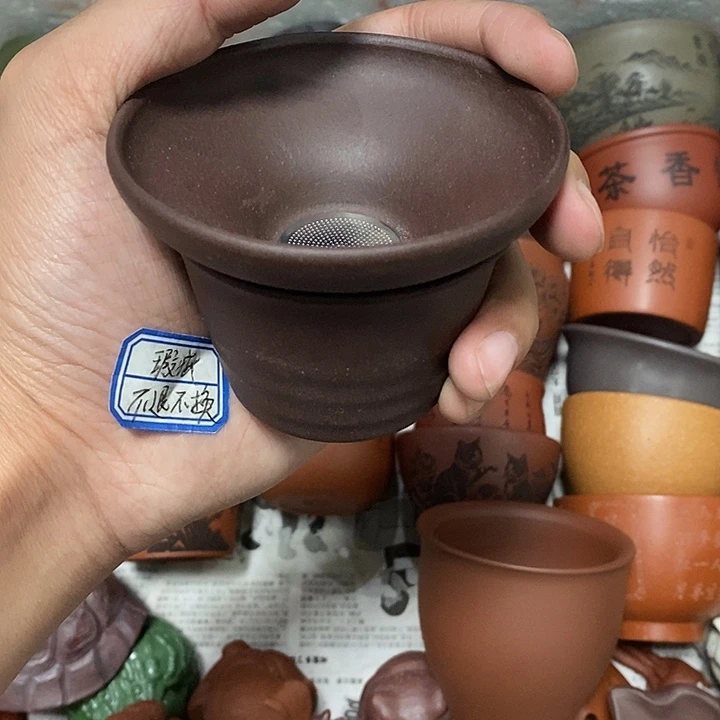 紫砂茶杯瑕疵不退不换