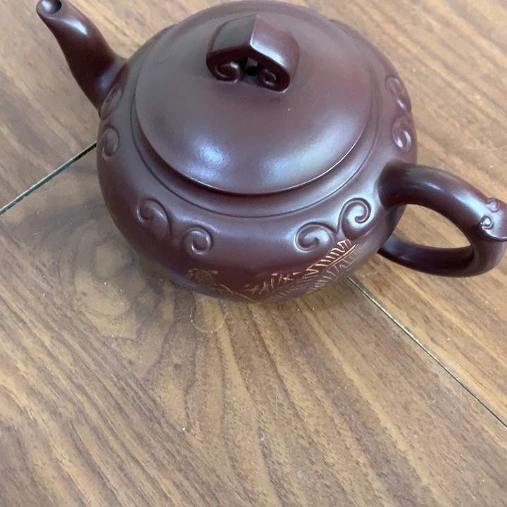 紫砂茶壶老***三原矿手工1666