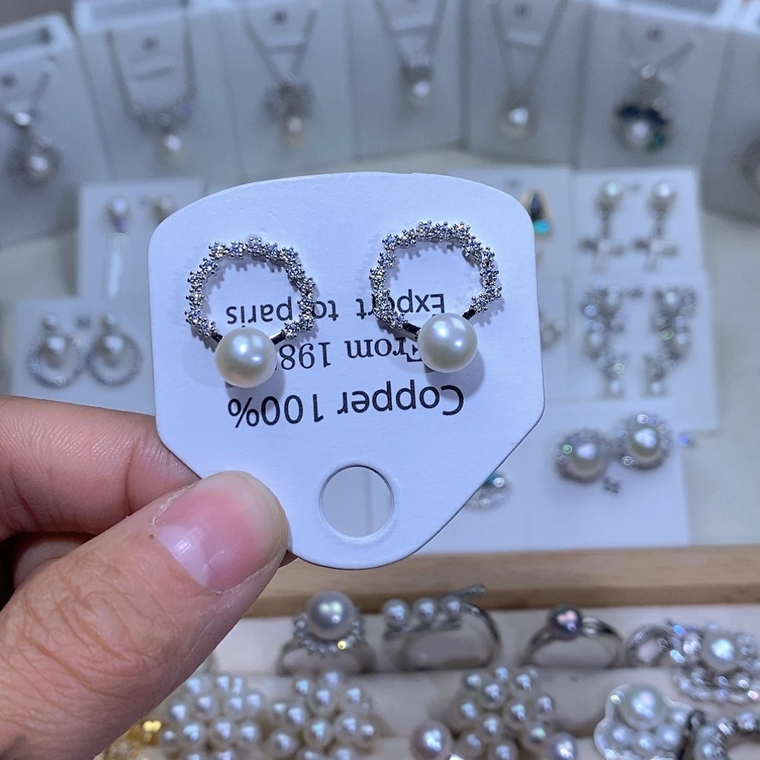 耳饰淡水珍珠未镶嵌