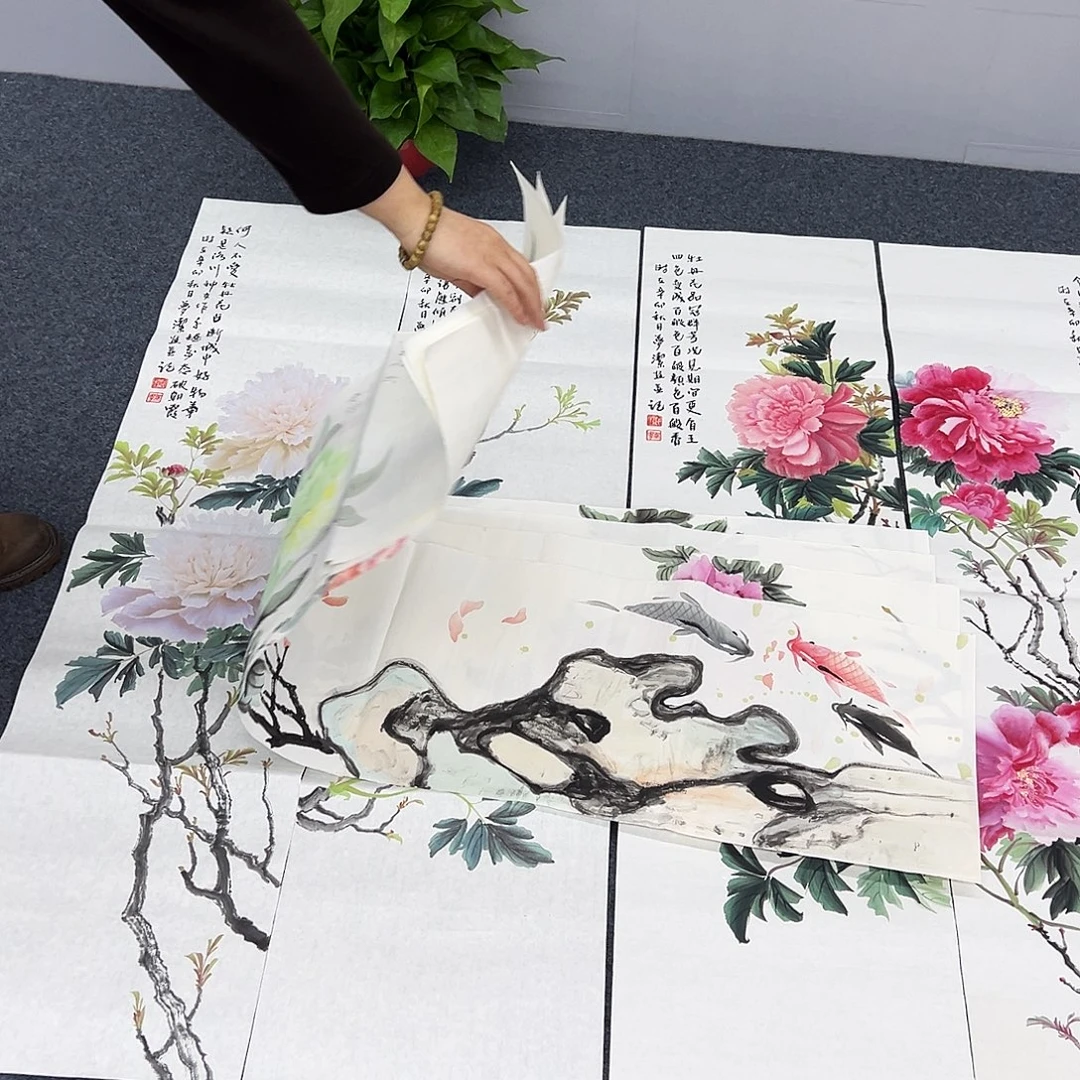 国画纯手绘作品欣赏
