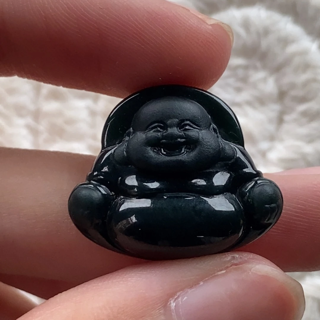 颈饰未镶嵌翡翠佛公