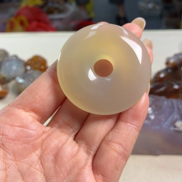 玛瑙/玉髓未镶嵌吊坠(不含链)