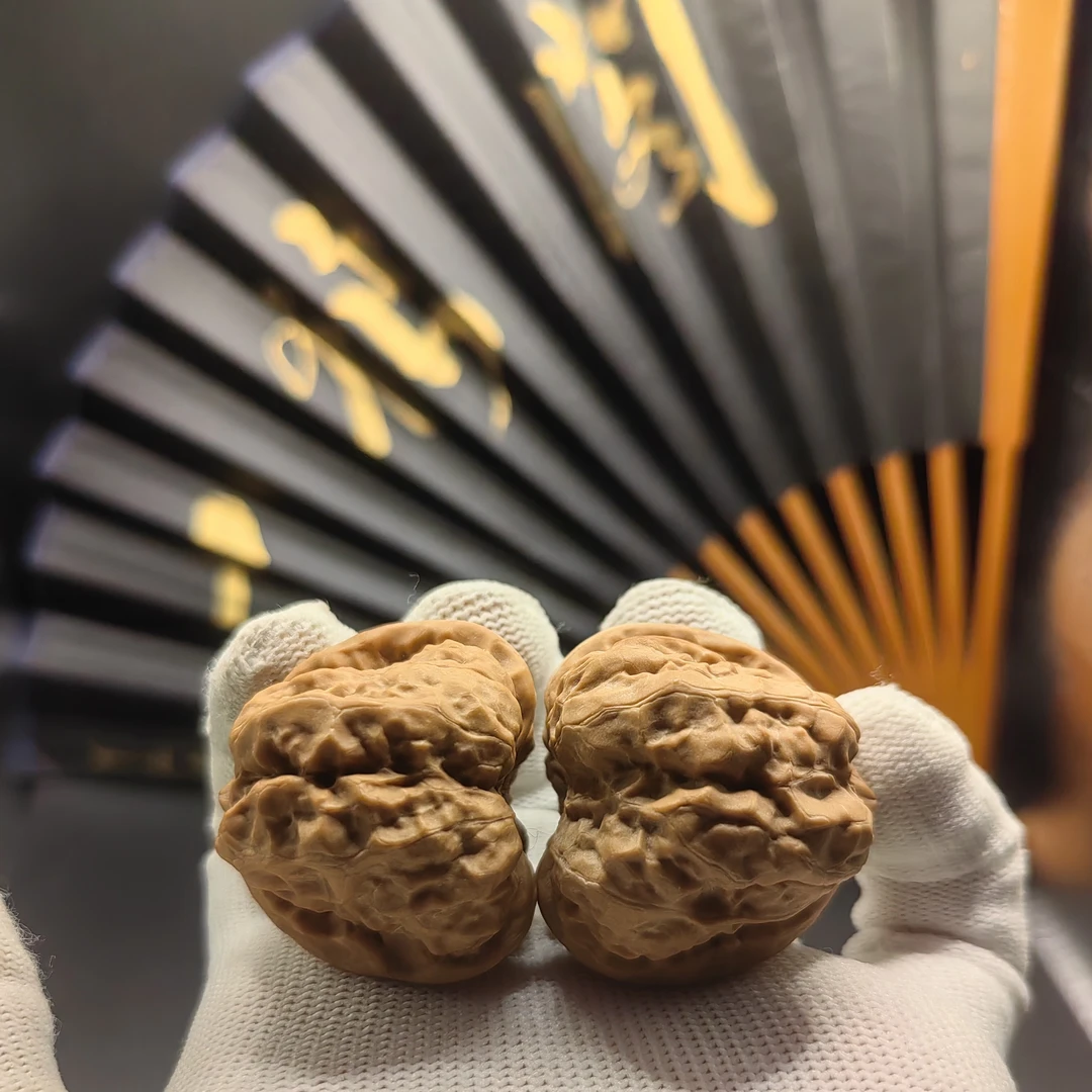 h4009全品 蛤蟆头文玩核桃 40边41.5肚36高 新果文玩 山地 原生态
