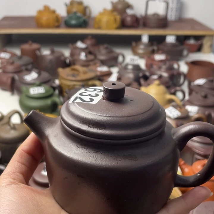 紫砂茶壶吴*霸紫砂微瑕