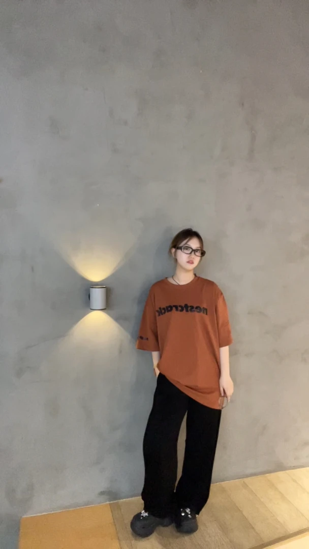 ooxoo20068夏季简约印花短袖T恤男士休闲圆领上衣潮流百搭