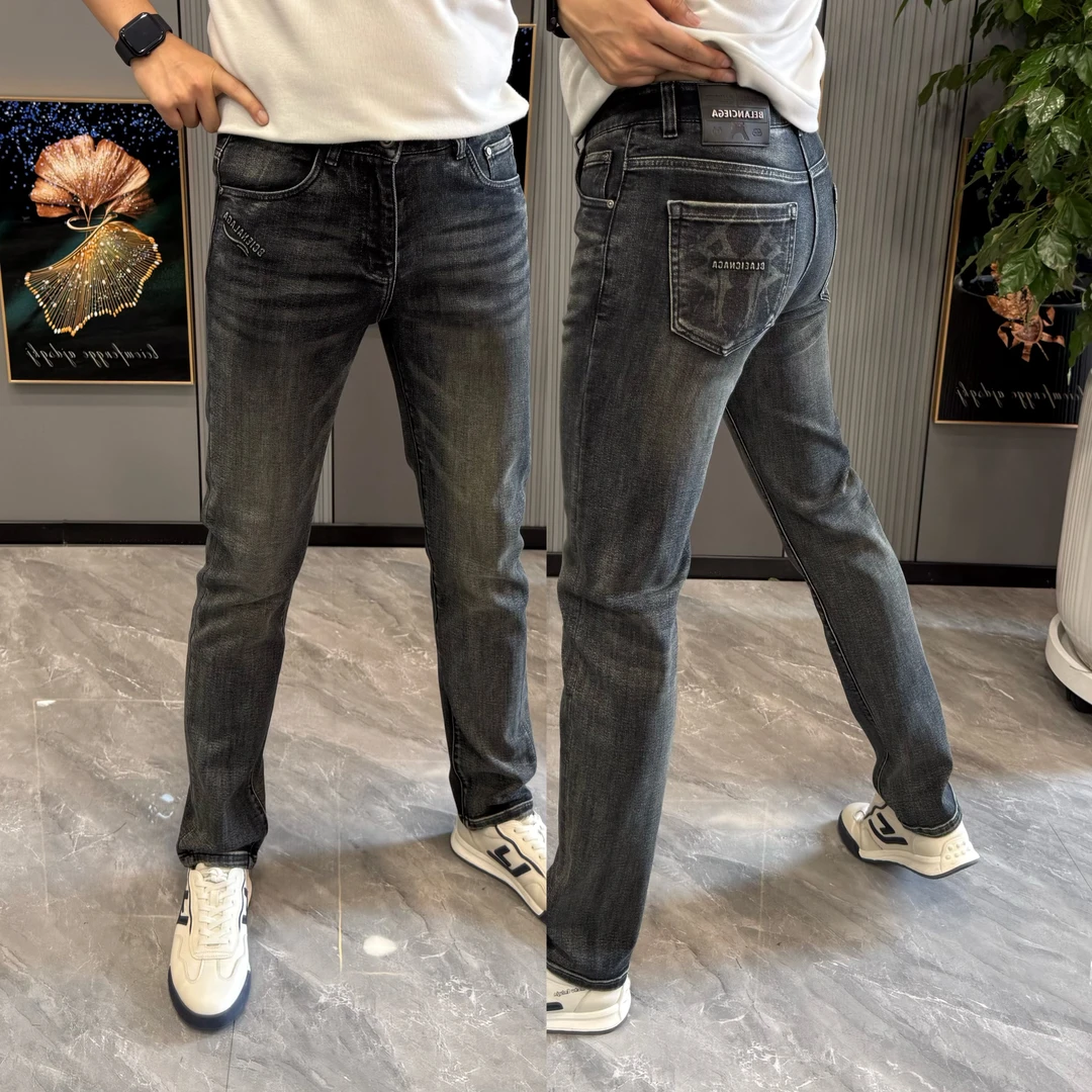 2025秋季新款百搭显瘦时尚牛仔裤男款爆款2025新款