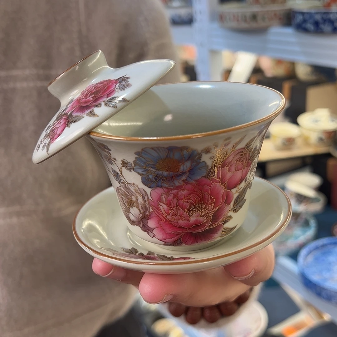 盖碗很漂亮我很喜欢