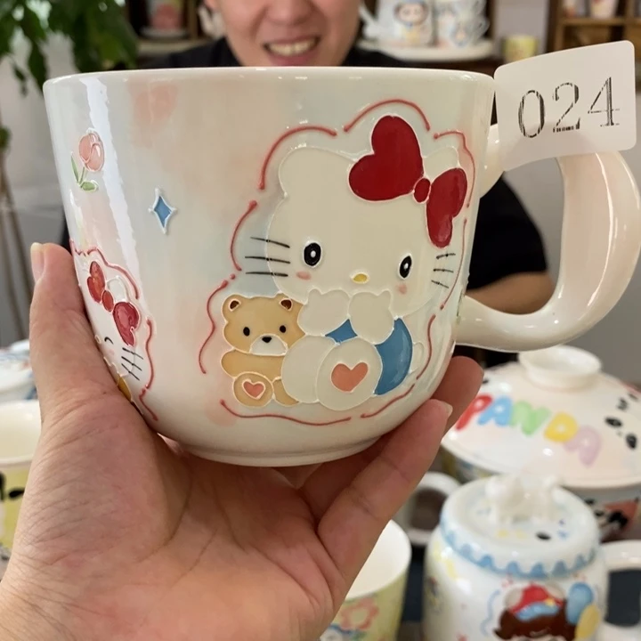 瓷片景德镇釉下彩手绘