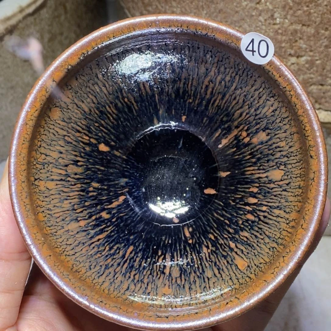茶盏龙窑柴烧建盏40