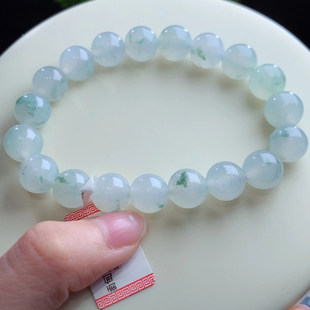 翡翠未镶嵌手串卡10