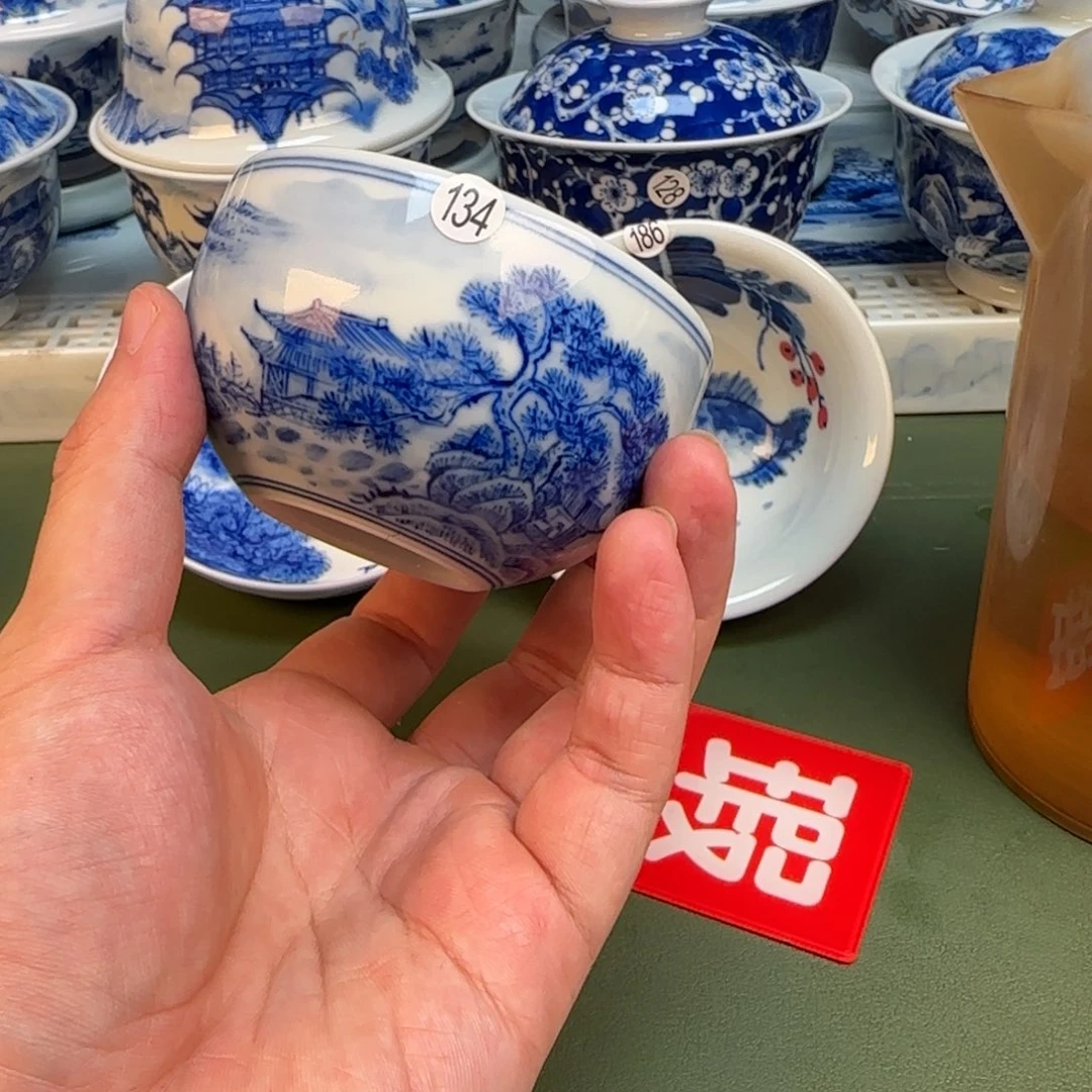 彦祖纯手工手绘茶具134