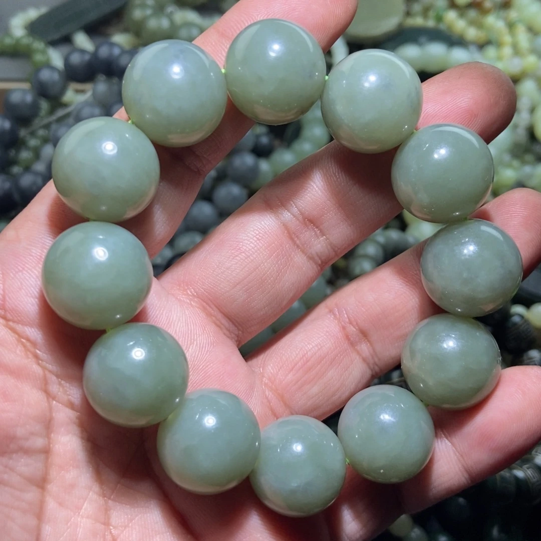 和田玉（糖玉）未镶嵌手链