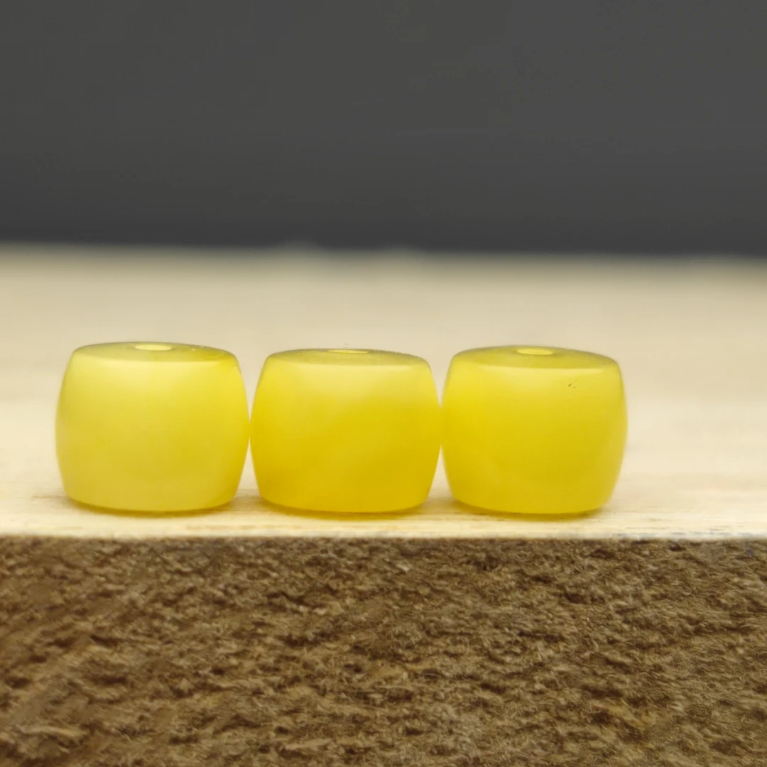 天然原矿蜜蜡直切老型配珠散珠手工珠配饰diy配件