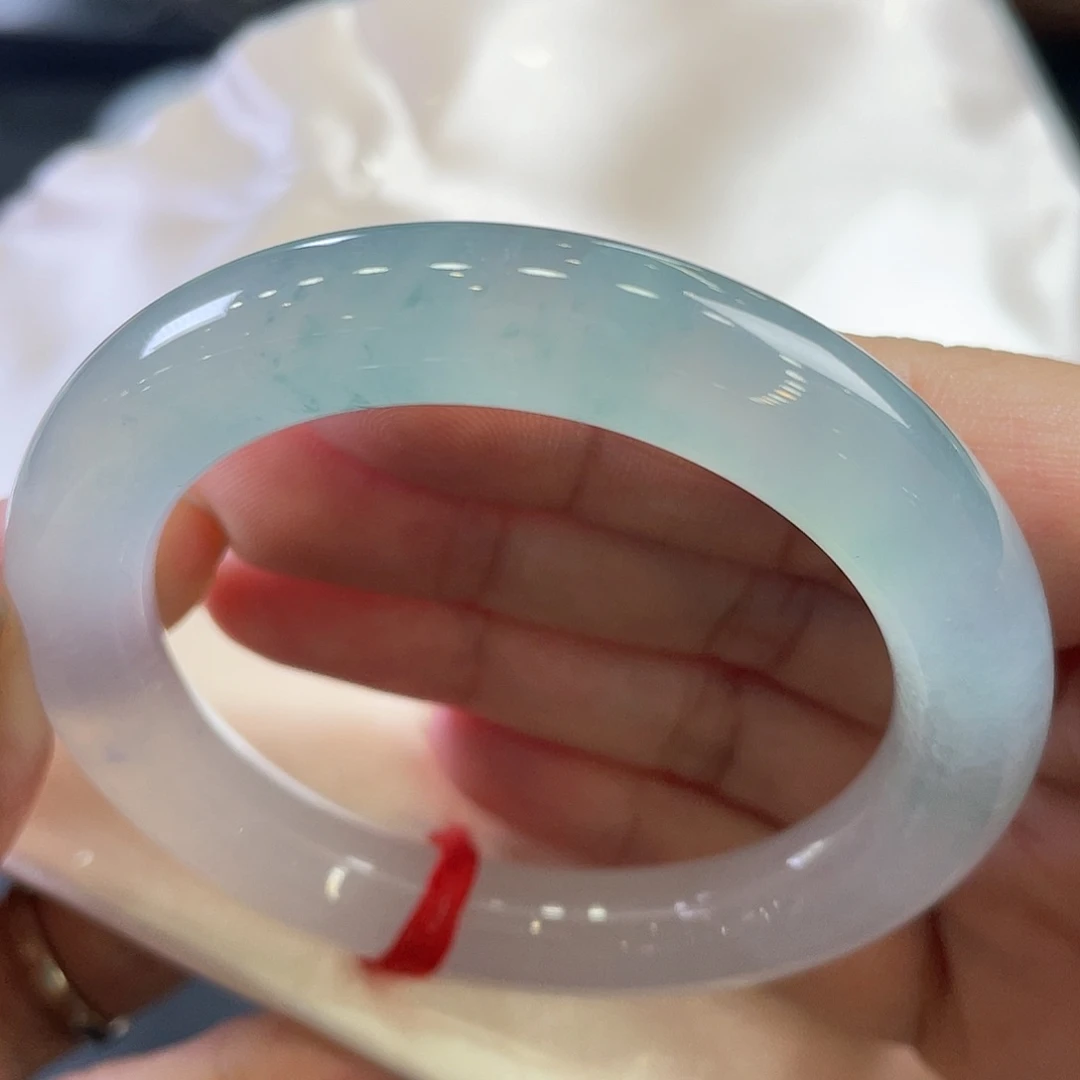 未镶嵌手镯翡翠45号圆条强推