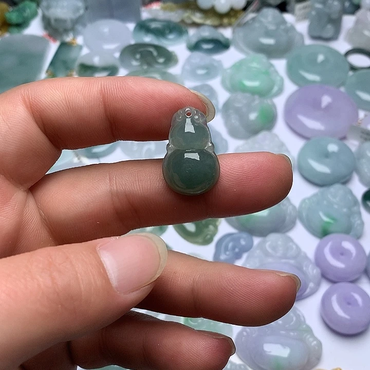 翡翠未镶嵌颈饰天然翡翠