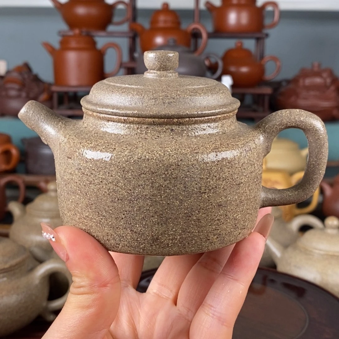 茶壶紫砂青降坡 德钟 180