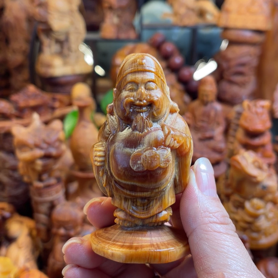 其他松木（琥珀木）财神