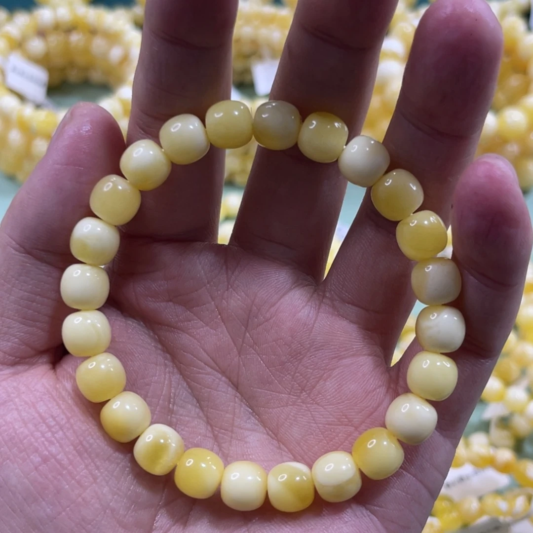 蜜蜡未镶嵌珠宝奇石9mm