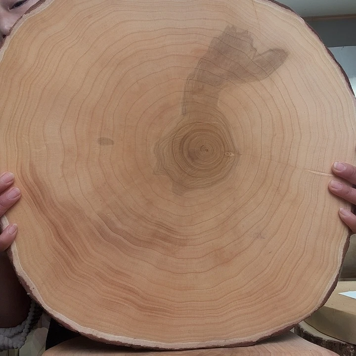 木银杏树菜板整木整切