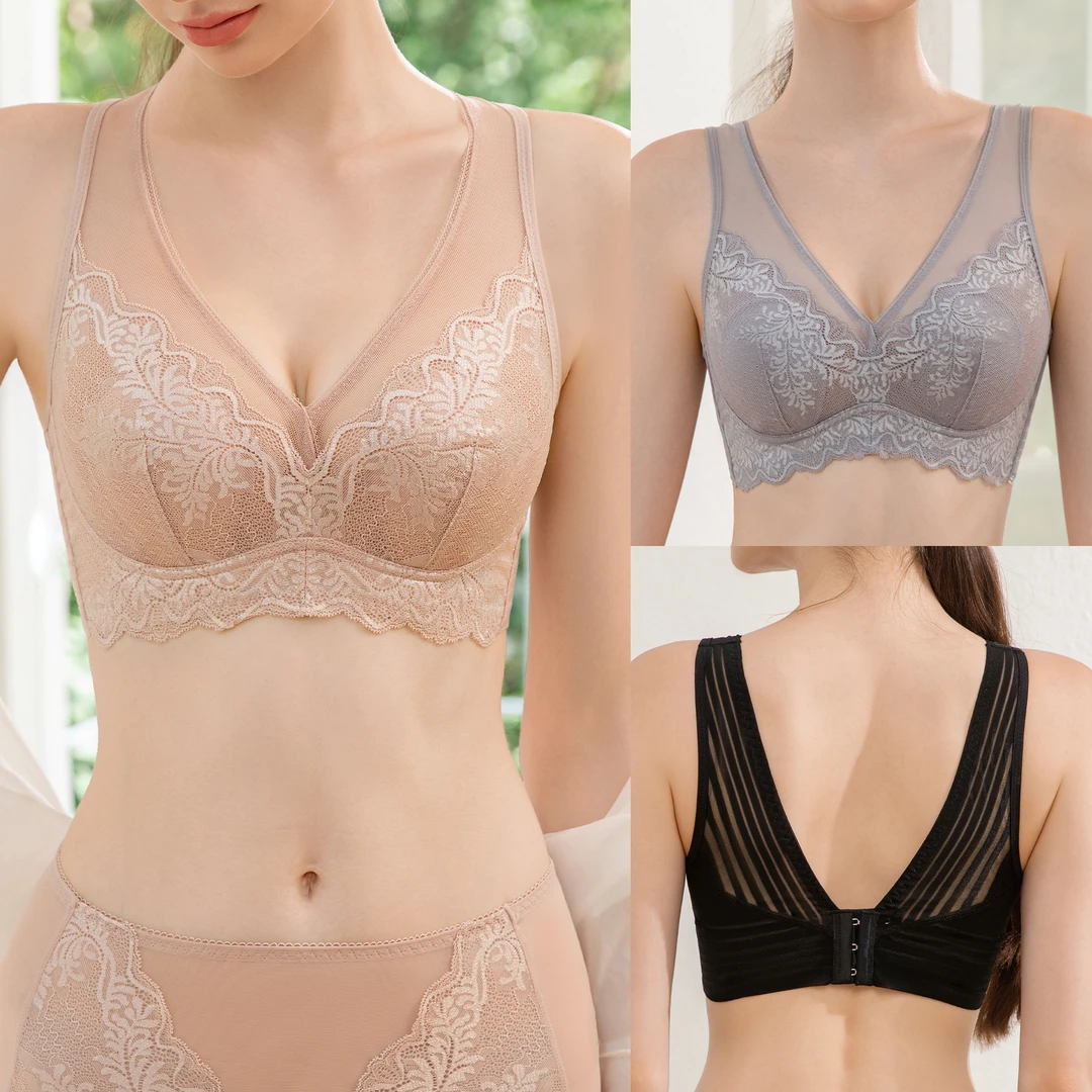 【芳华】25秋季新款超薄兔耳杯文胸速干调整型大胸显小文胸09