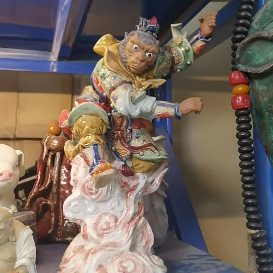 @***前陶石湾公仔陶瓷摆件