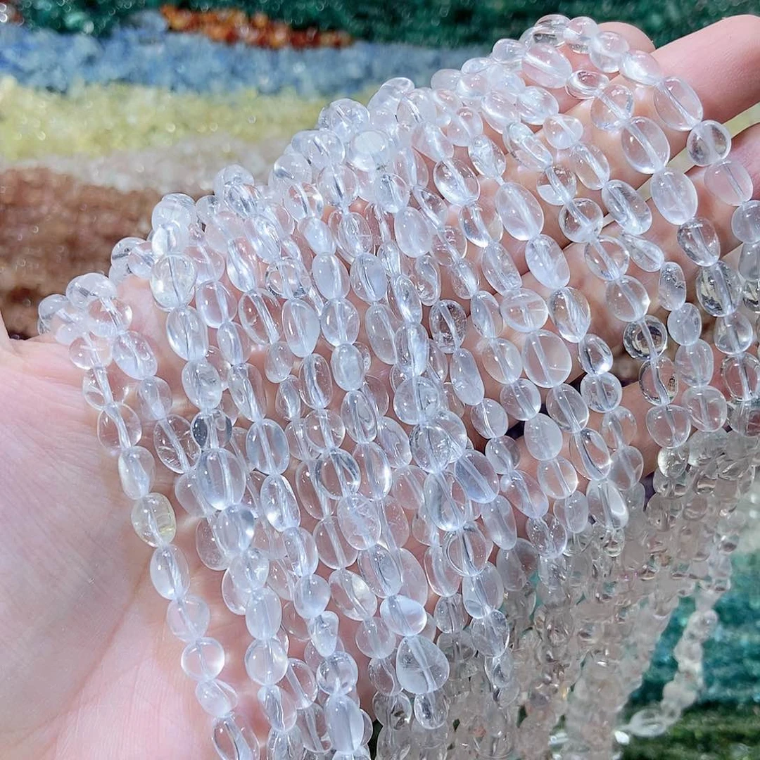 未镶嵌珠宝半成品水晶随行白水晶