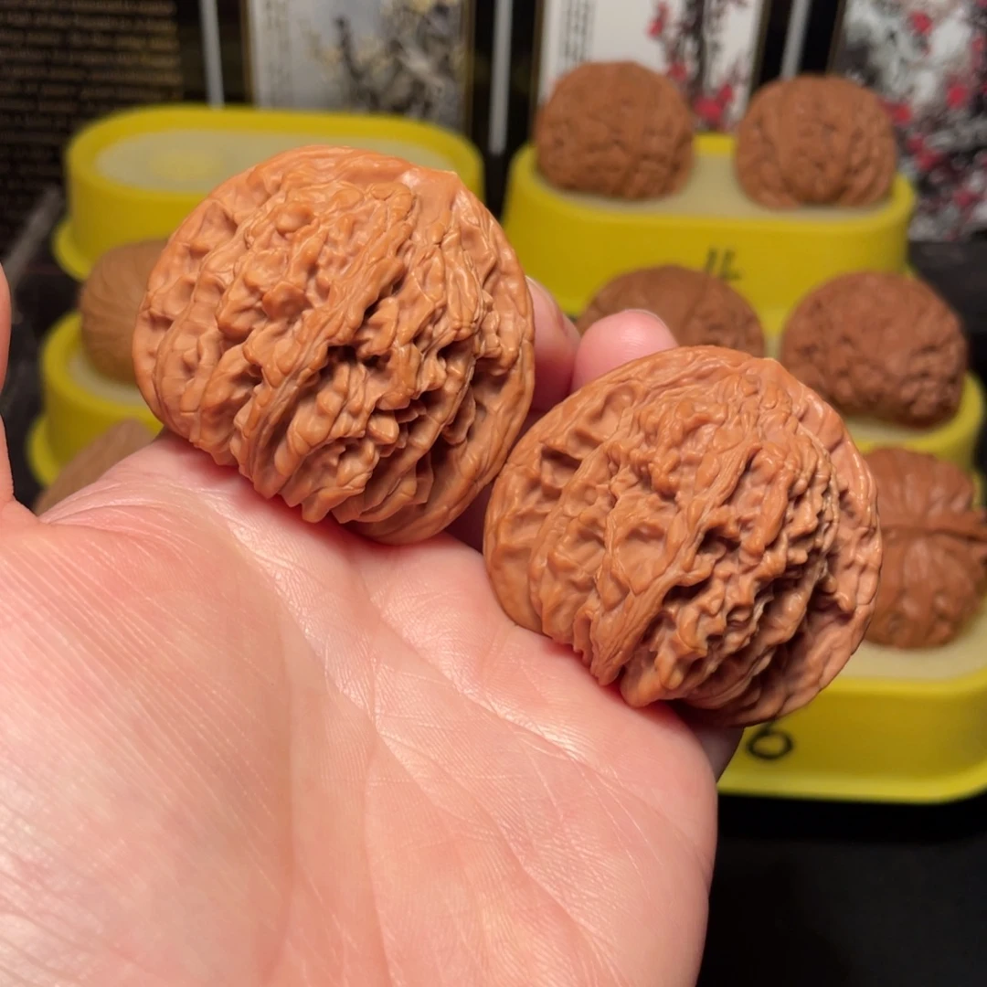 把件文玩核桃47尺四座楼核桃