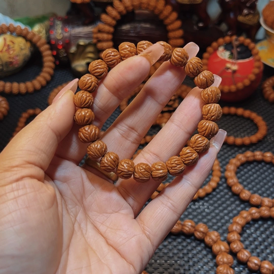 手串桃核11野生小飞龙单圈