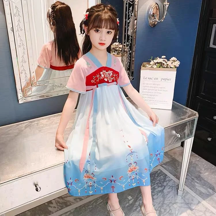 女童你夏季汉服裙