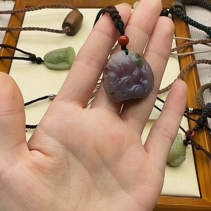 南红玛瑙未镶嵌颈饰蜜****a