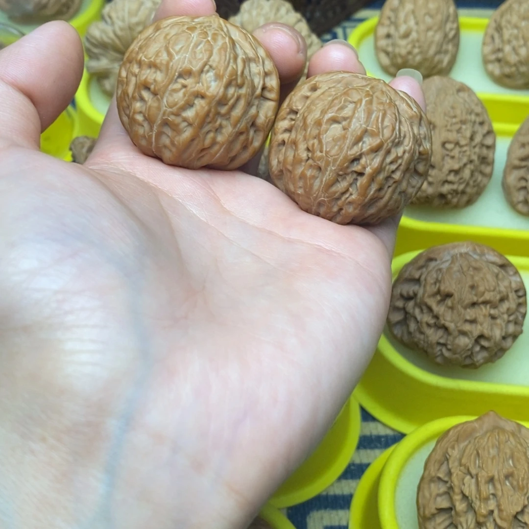 文玩核桃把件38铁锤