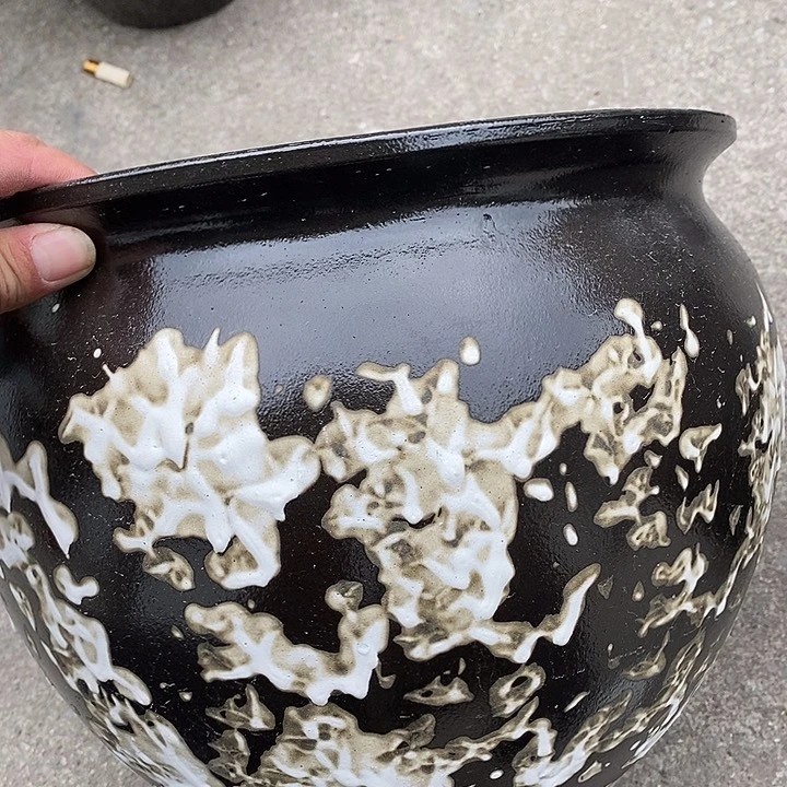 紫砂花盆高约24口约30