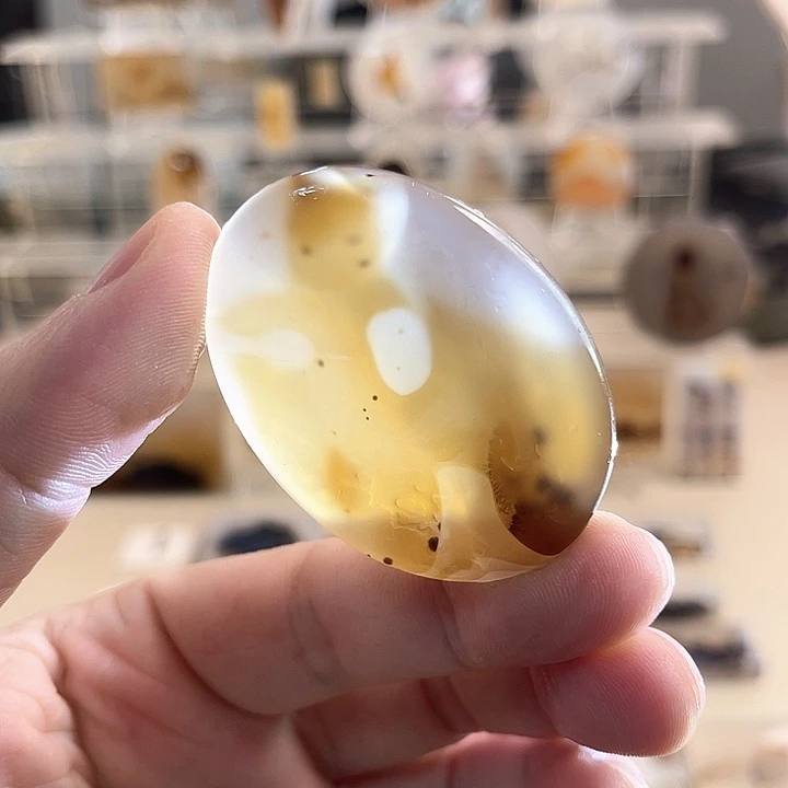 玛瑙/玉髓未镶嵌吊坠(不含链)