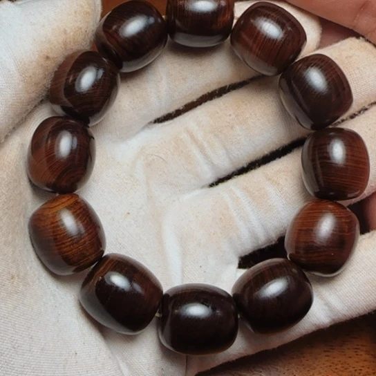 柏木（崖柏）全陈化老料把件串