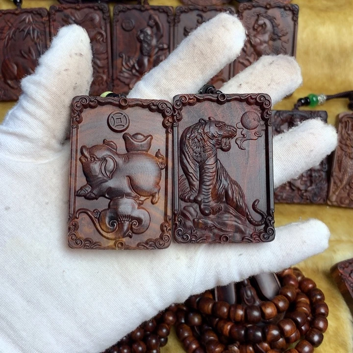 乐***呵手串/手链黄花梨/降香黄檀黄花梨黄花梨