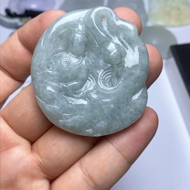 颈饰未镶嵌翡翠翡翠